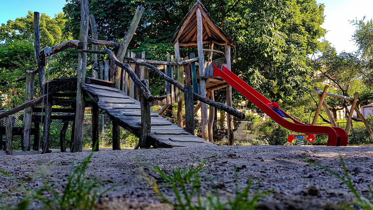 playground, slide, childhood, park, nature, fun, playground, playground, playground, playground, playground
